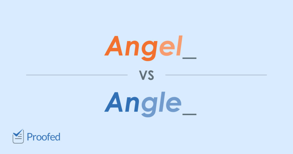 Angel vs. Angle