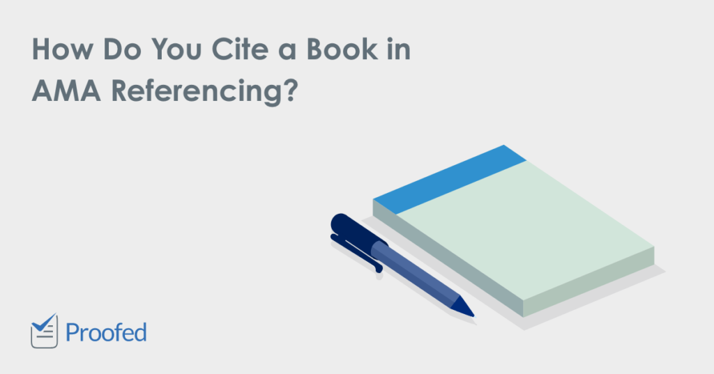 How to Cite a Book in AMA Referencing