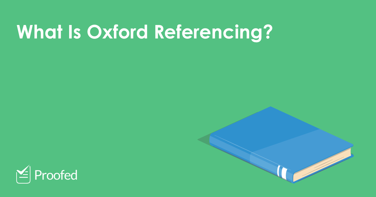 What Is Oxford Referencing?
