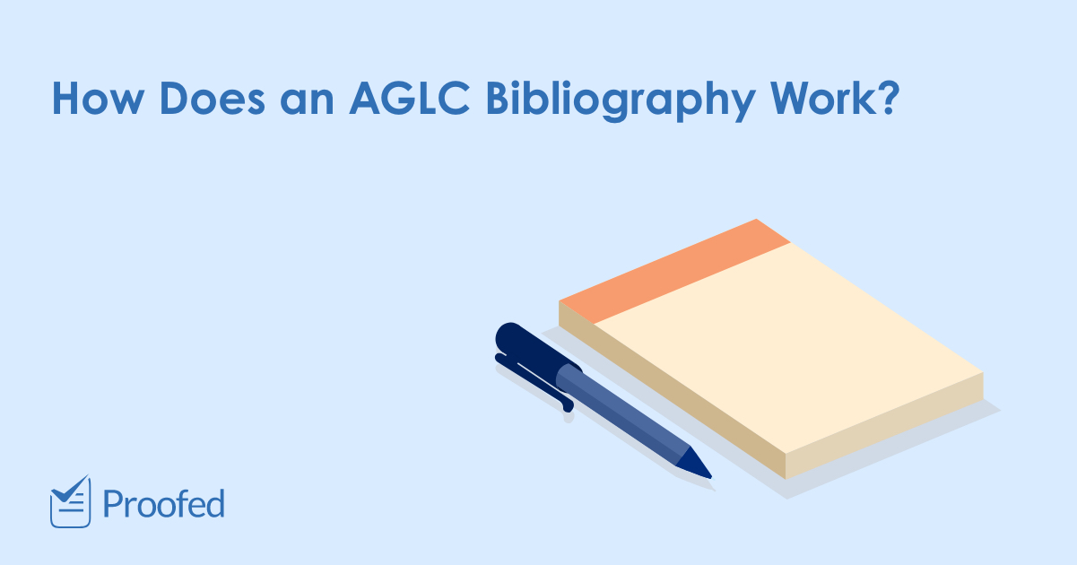 How to Format an AGLC Bibliography
