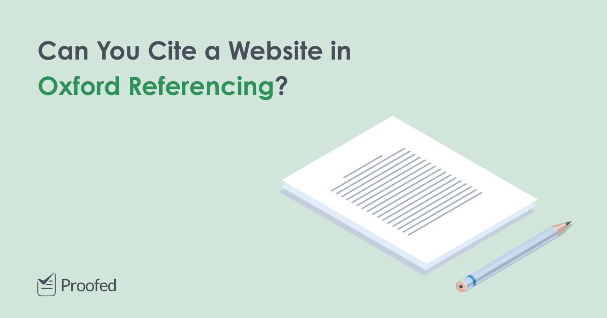 How to Cite a Website in Oxford Referencing