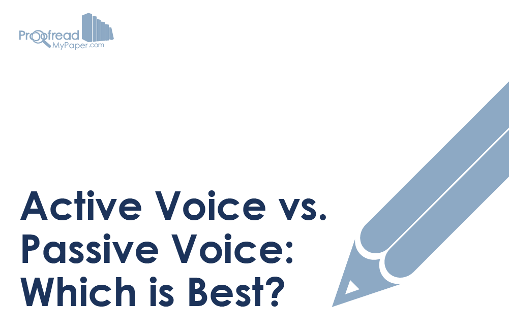 Active vs. Passive Voice