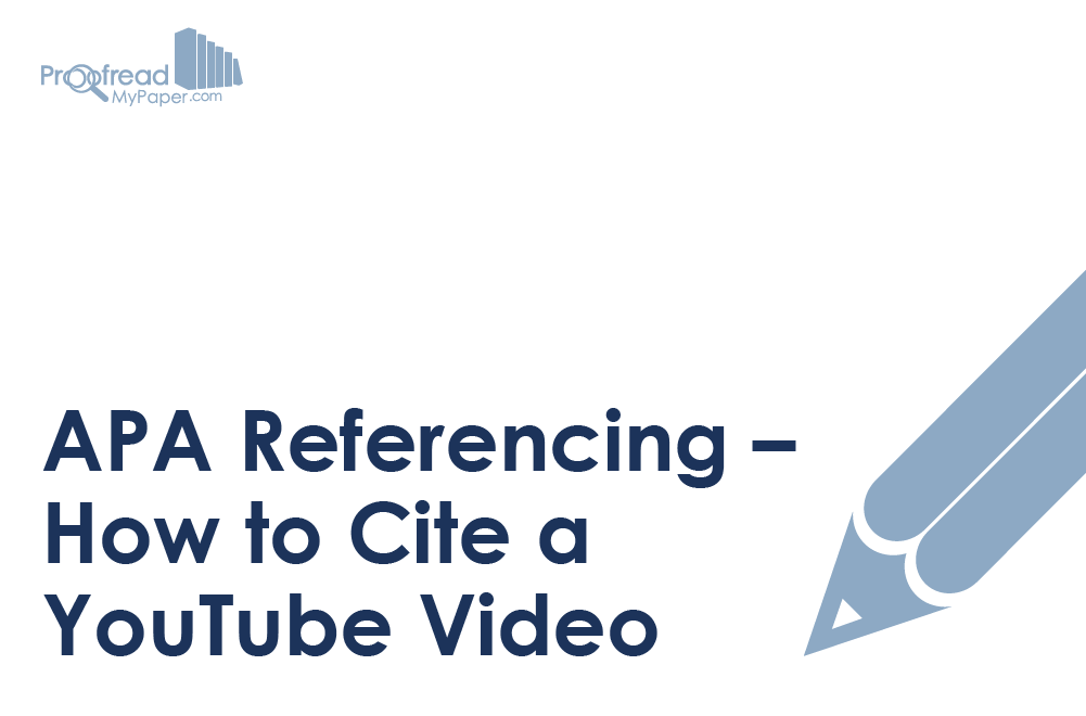 APA Referencing - YouTube Video
