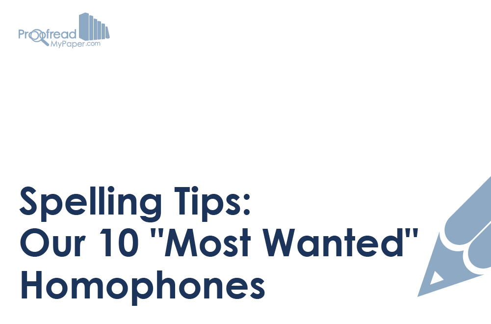 10 Most Wanted Homophones
