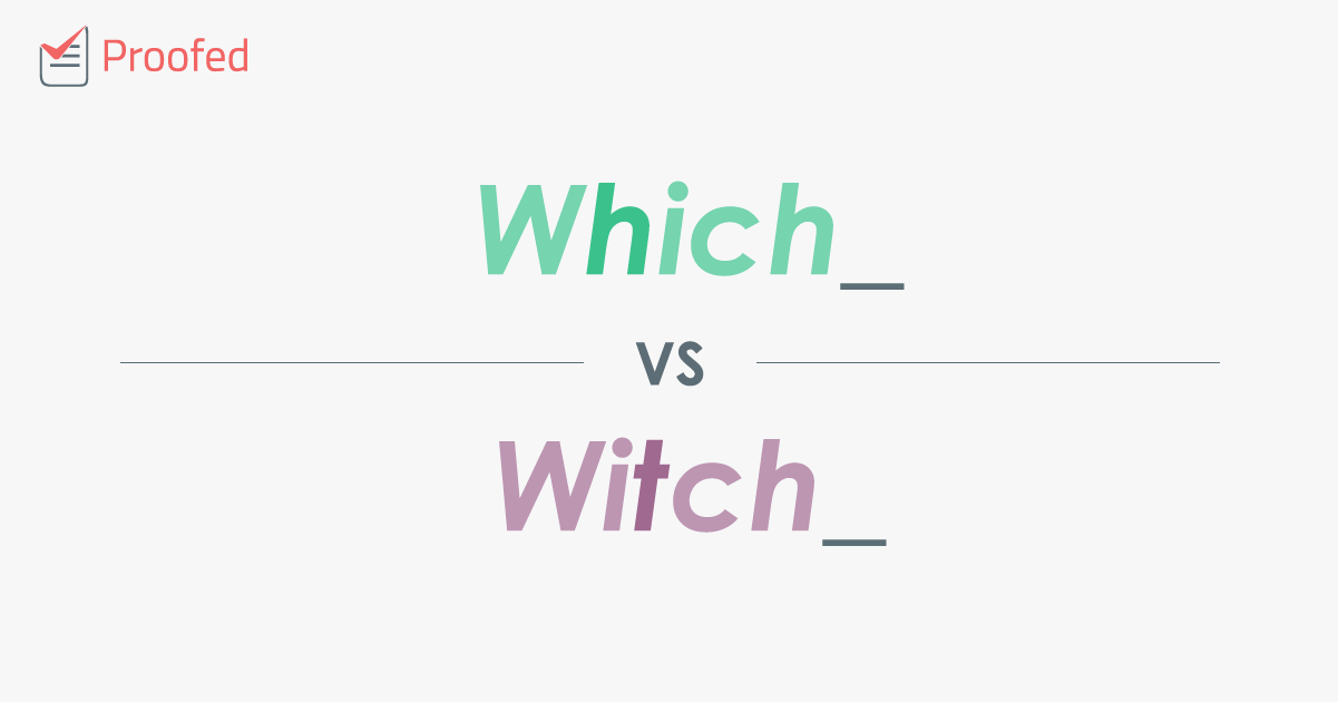 Wich vs Which: What's the Difference?