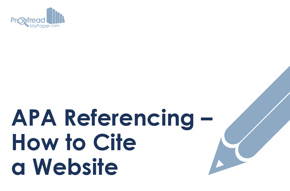 APA Referencing – How to Cite a Website