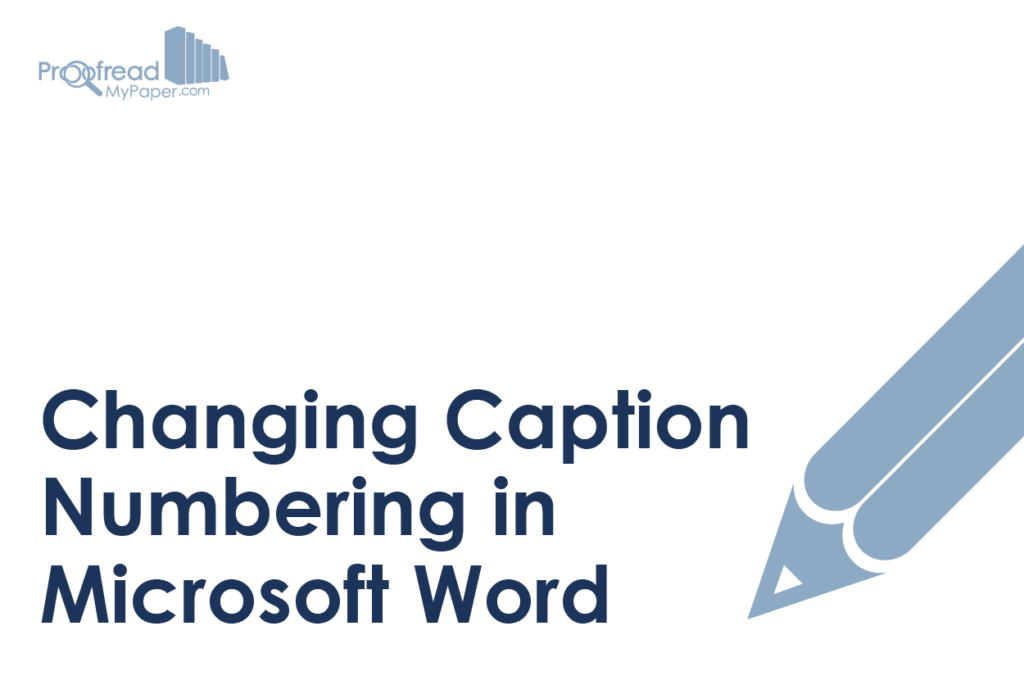 Caption Numbering in Microsoft Word