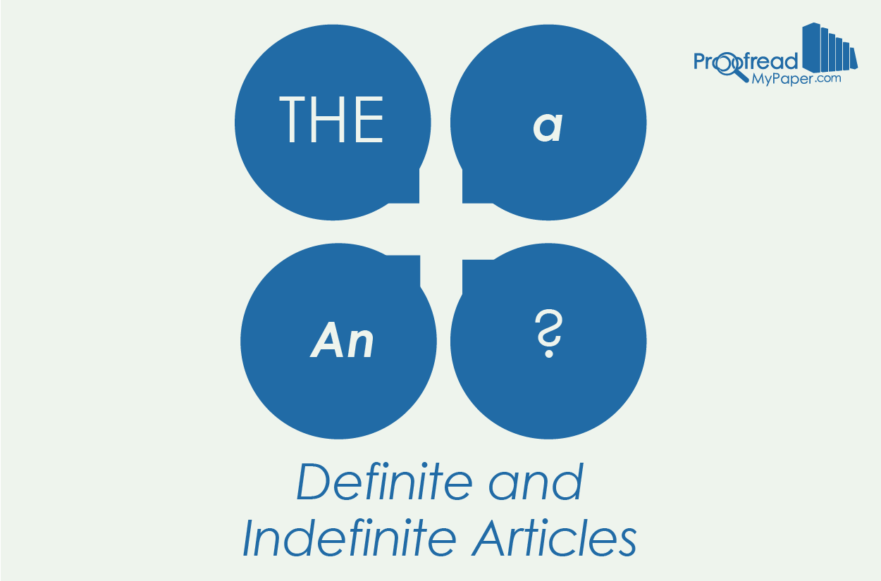 Definite and Indefinite Articles (The, A and An)