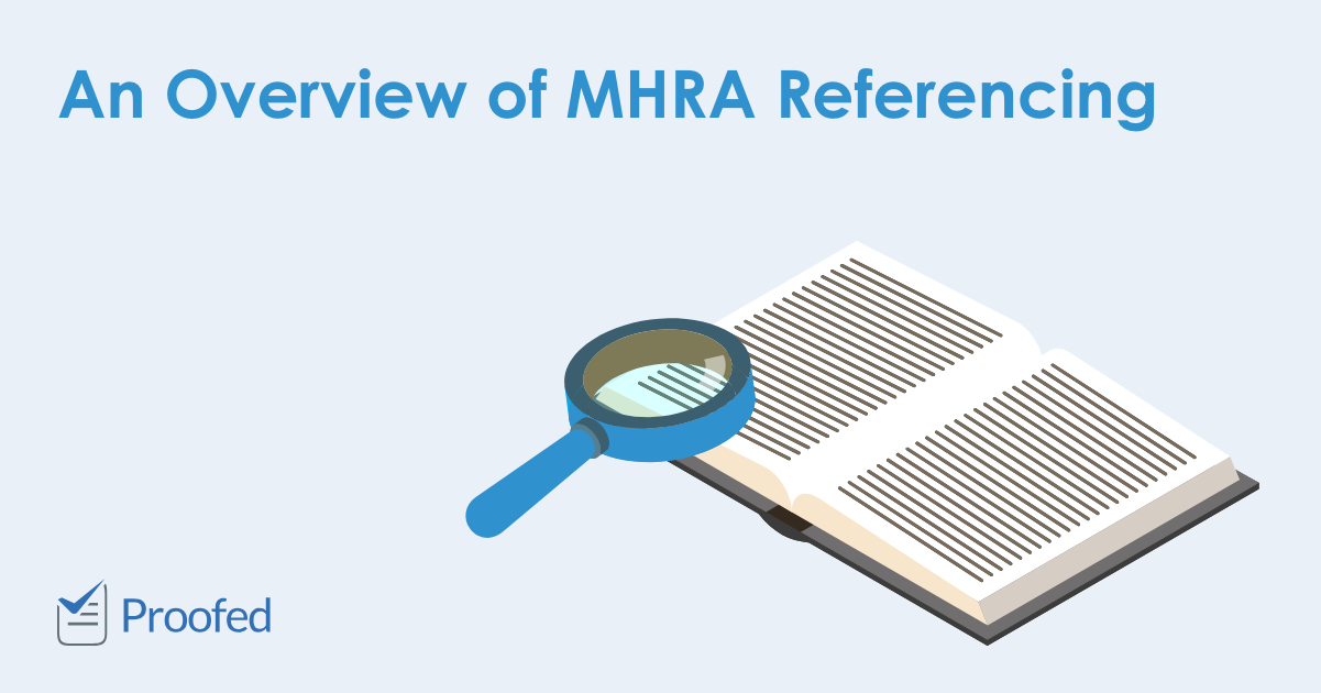 An Overview of MHRA Referencing