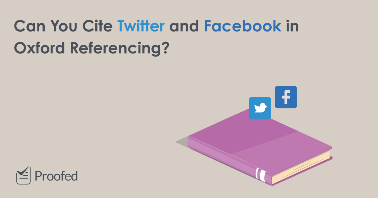 How to Cite a Social Media Post in Oxford Referencing