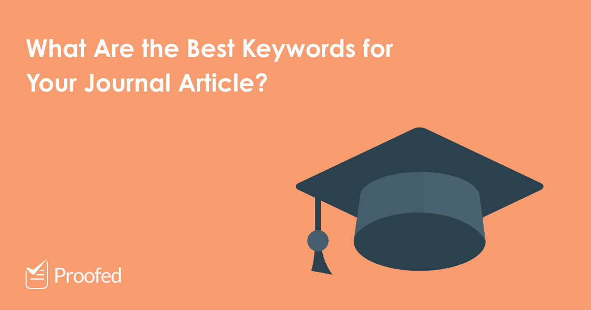 How to Pick the Best Keywords for a Journal Article
