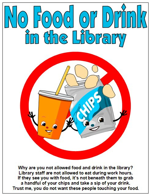 Librarians are notorious food thieves.