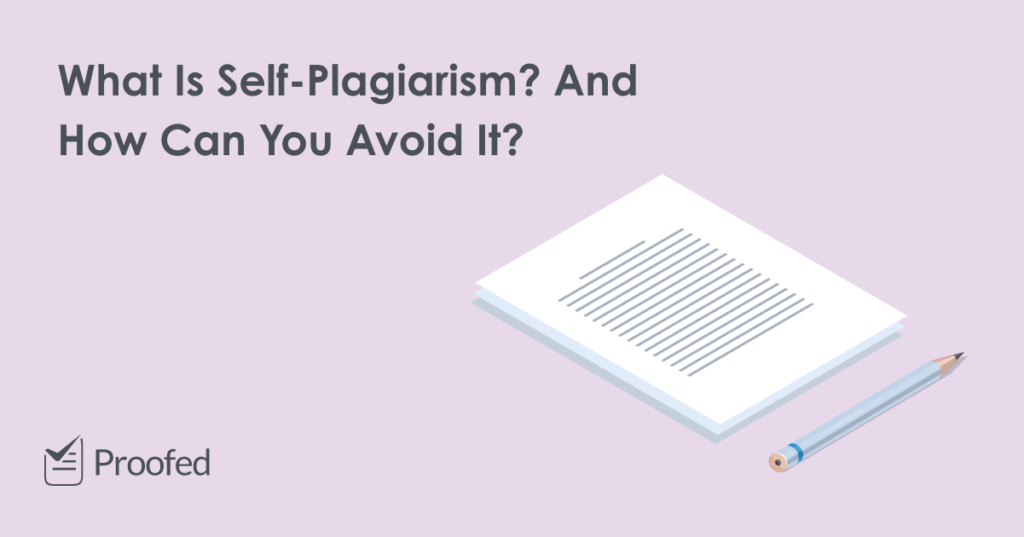 Can You Copy Yourself Self-Plagiarism and How to Avoid It