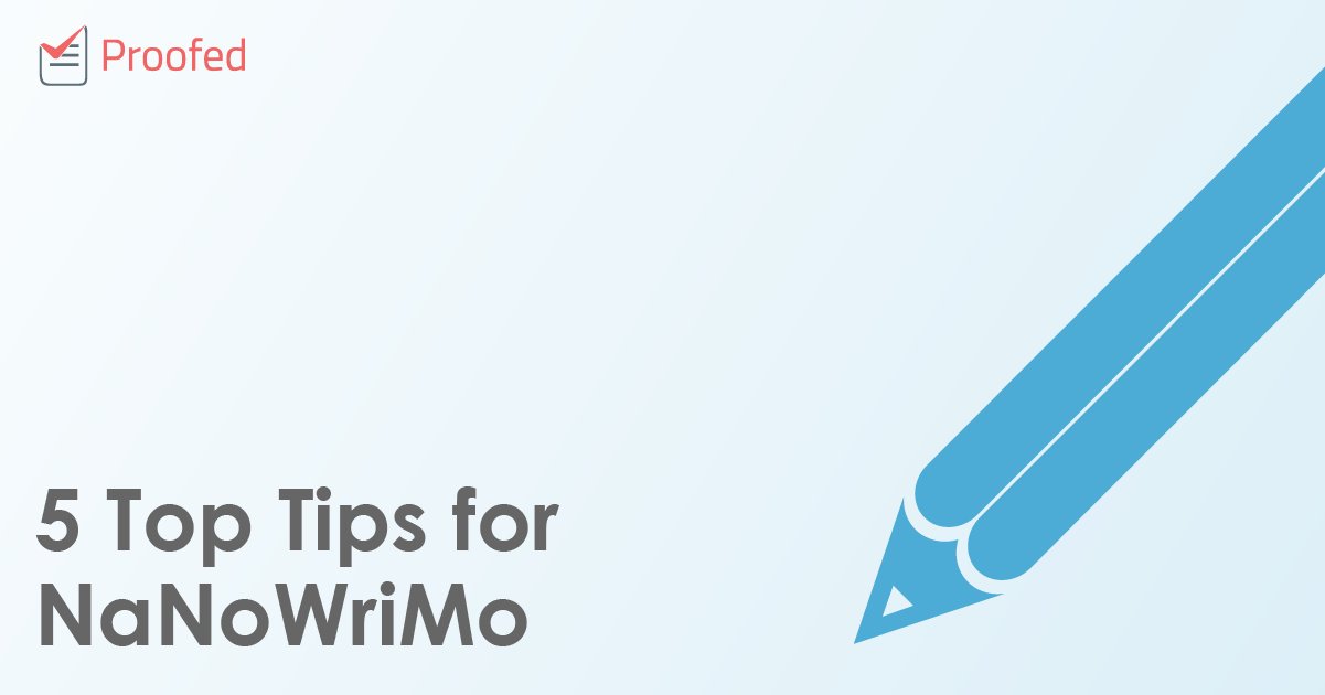 5 Top Tips for NaNoWriMo