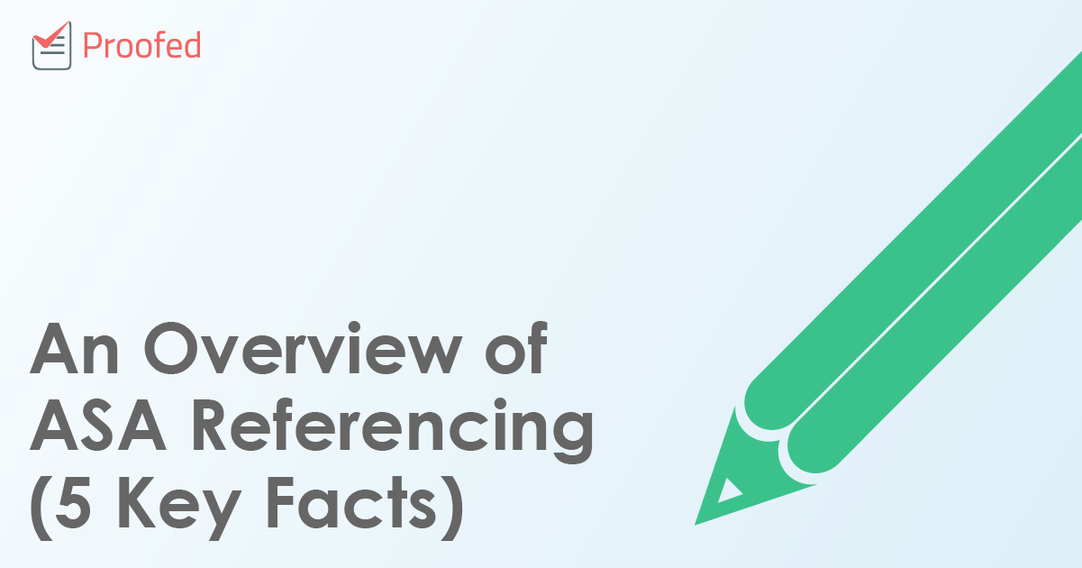 An Overview of ASA Referencing (5 Key Facts)