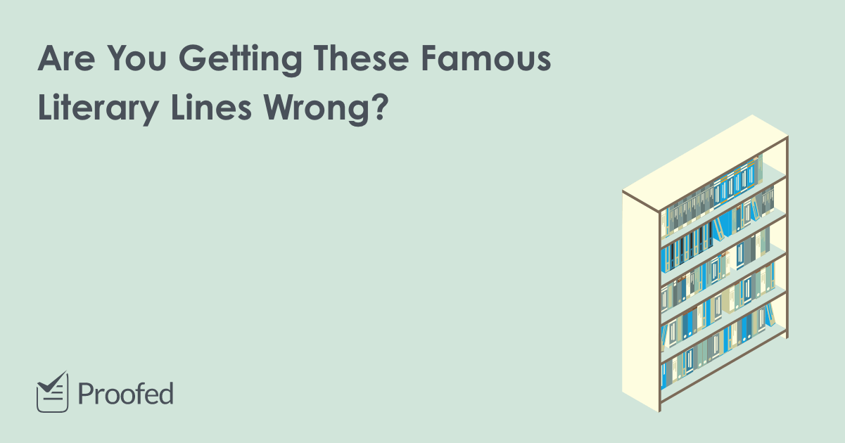 Literary Misquotes: 5 Famous Lines Everyone Gets Wrong