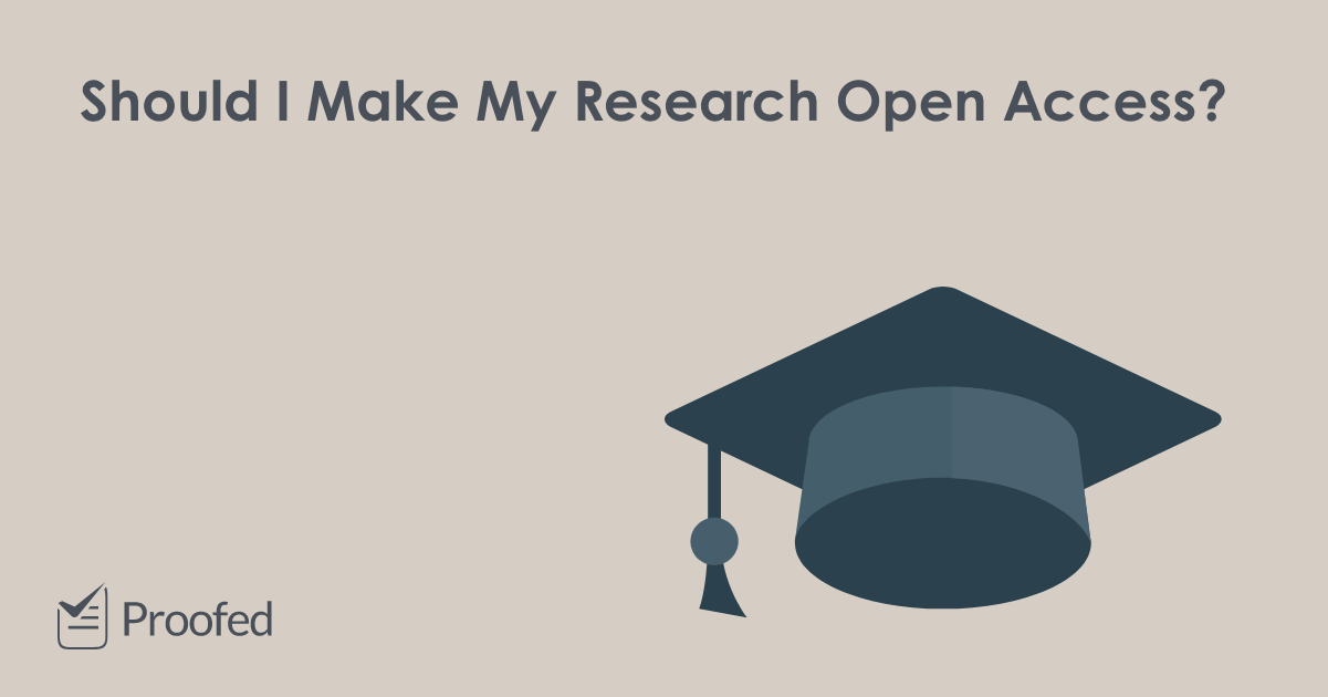 Should I Make My Research Open Access?