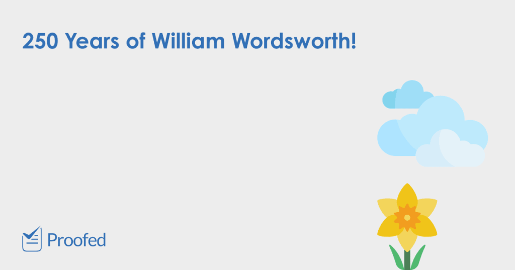 250 Years of William Wordsworth!