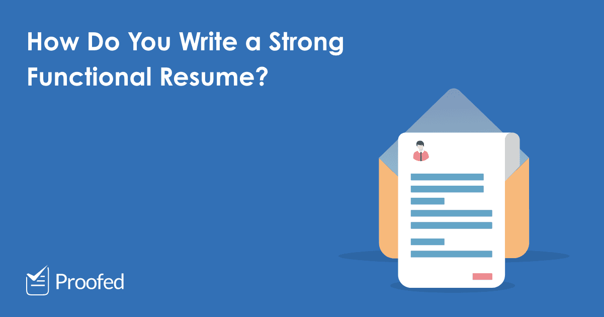 How to Write a Functional Resume or CV