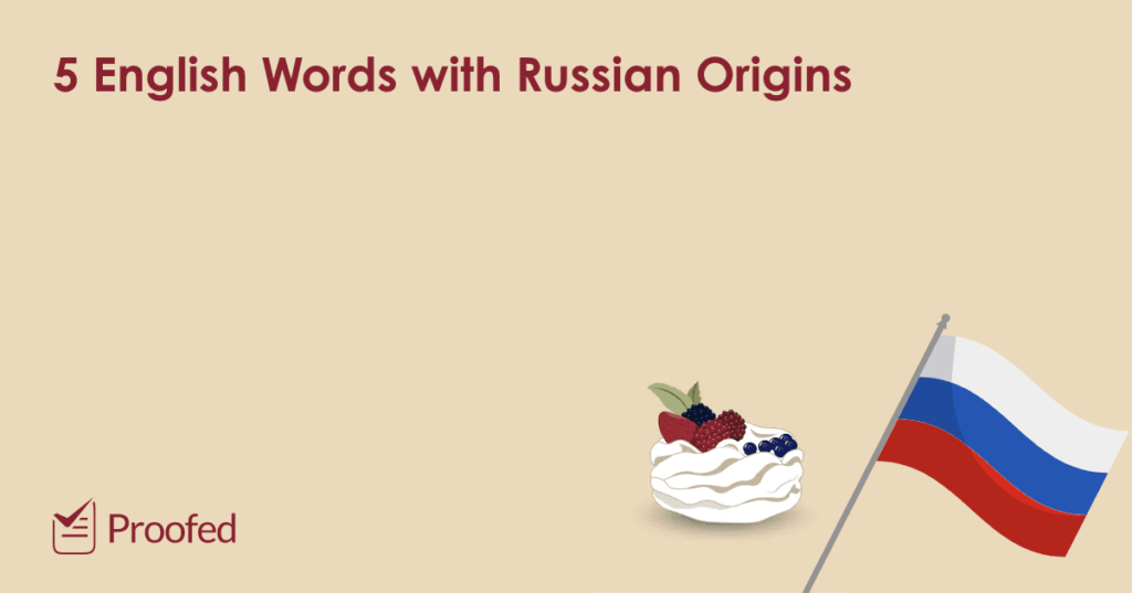 English Words with Russian Origins