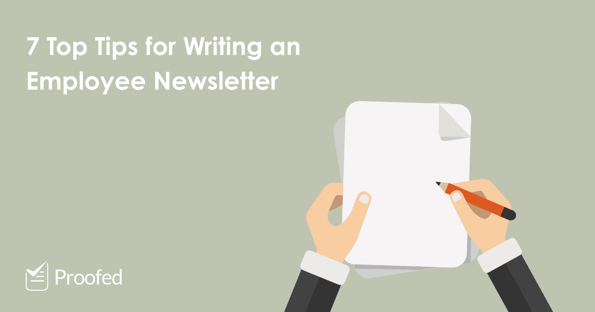 7 Top Tips for Writing an Employee Newsletter