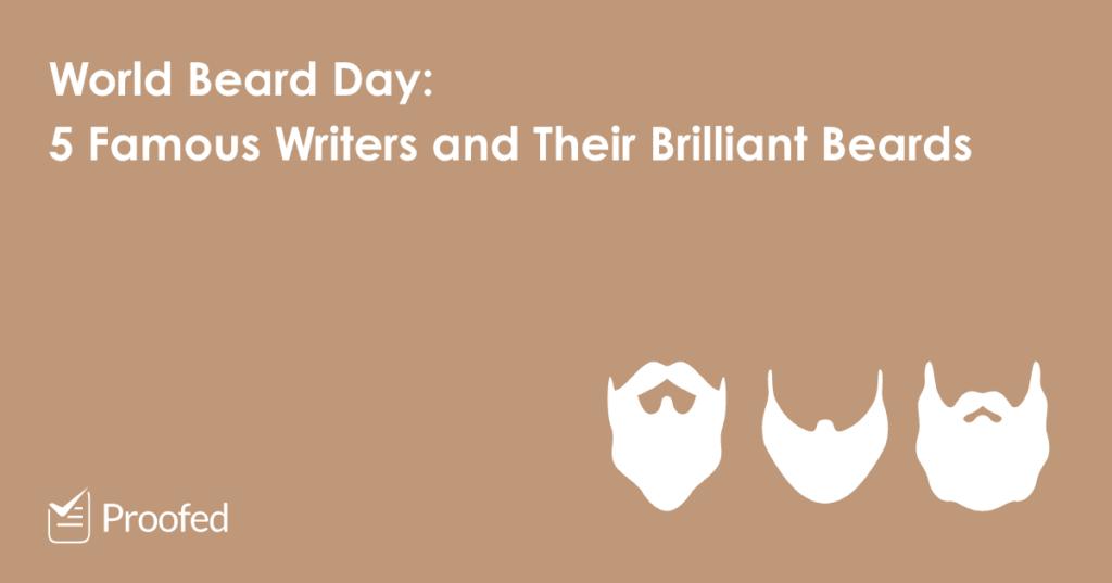 World Beard Day 5 Famous Writers and Their Brilliant Beards