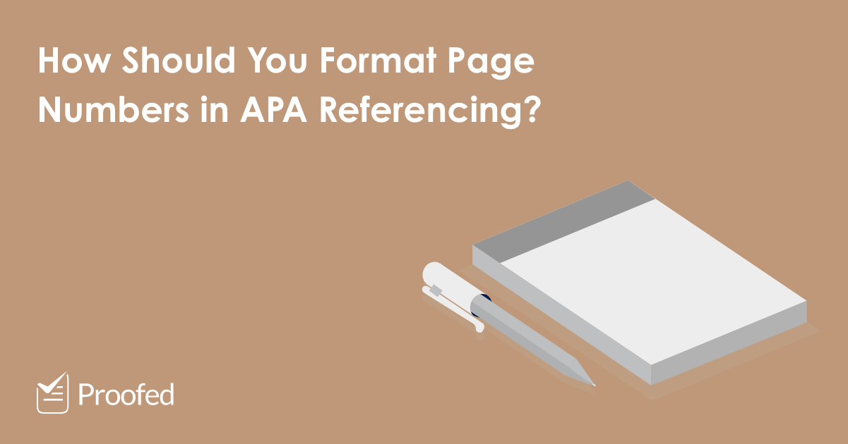 A Guide to Page Numbers in APA Referencing
