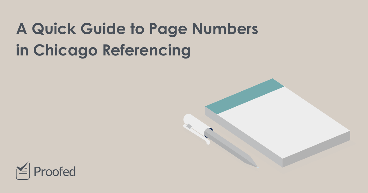 A Quick Guide to Page Numbers in Chicago Referencing