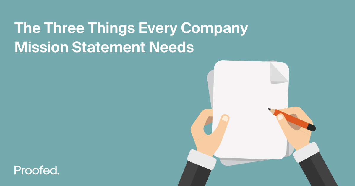 How to Write a Great Company Mission Statement