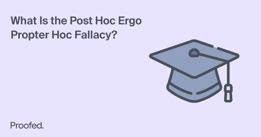 How to Avoid the Post Hoc Ergo Propter Hoc Fallacy