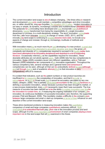 Free Proofreading Example (After Editing)