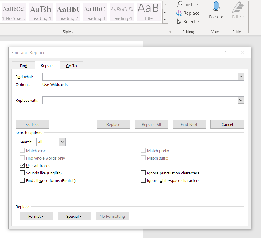 how-to-use-wildcards-to-search-a-document-in-microsoft-word-proofed