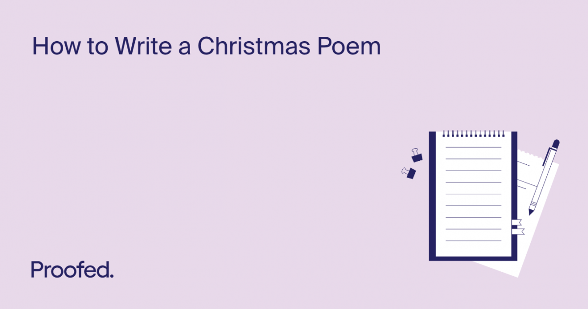 How to Write a Christmas Poem | Proofed's Writing Tips