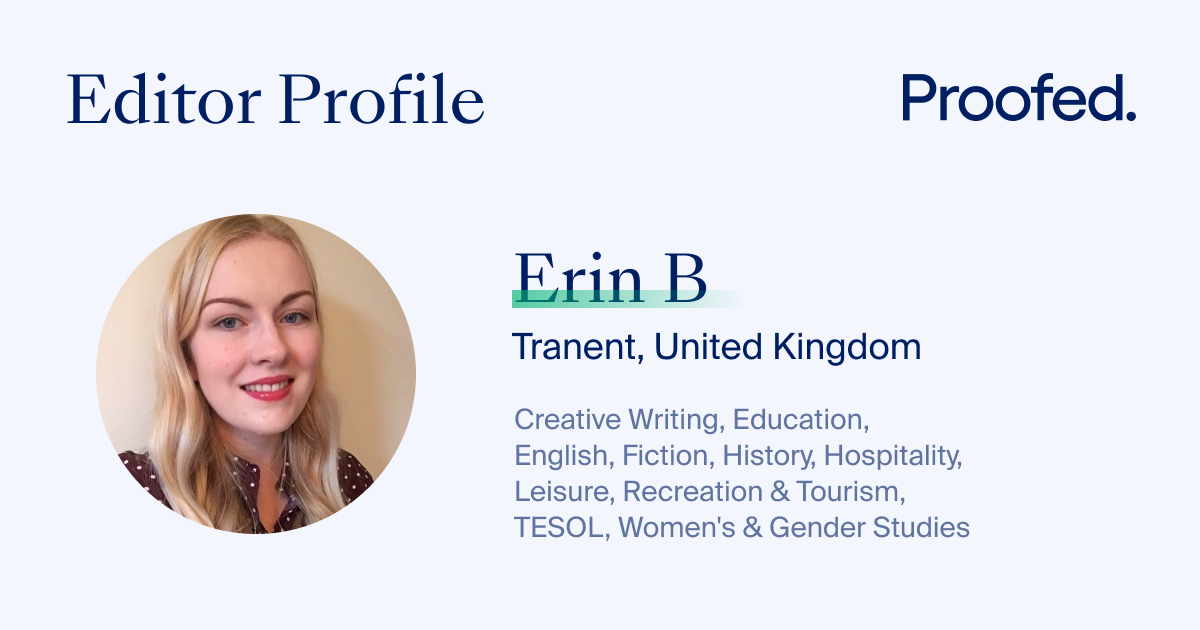 Erin B | Our Editors | Proofed