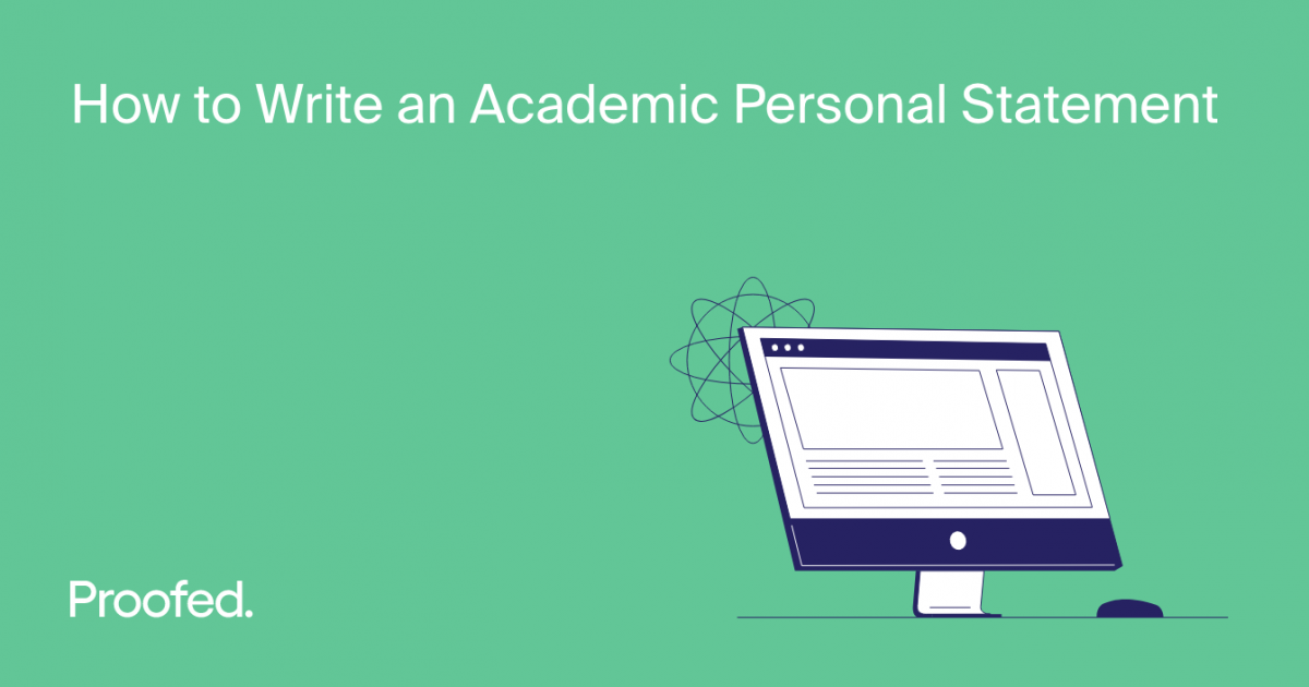 personal statement academic performance