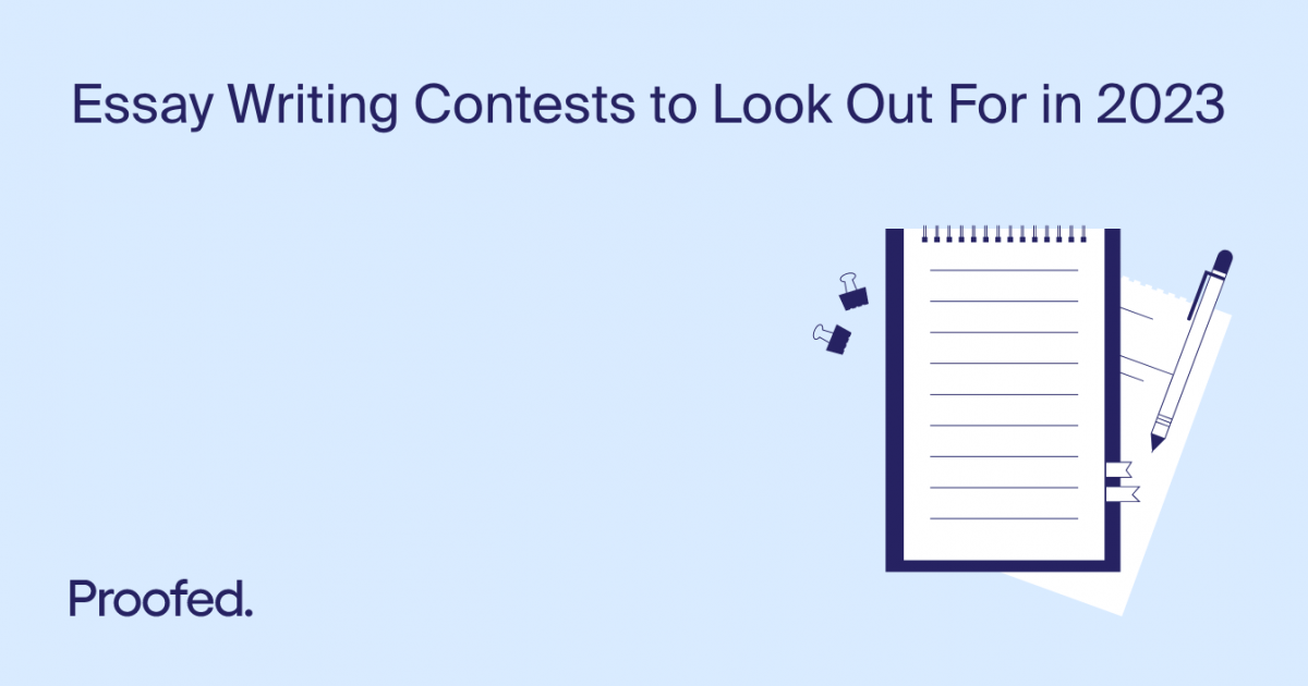 essay writing contests 2023