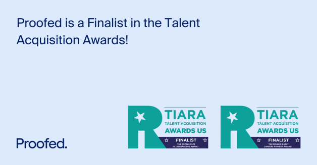 Proofed is a Finalist in the Talent Acquisition Awards!