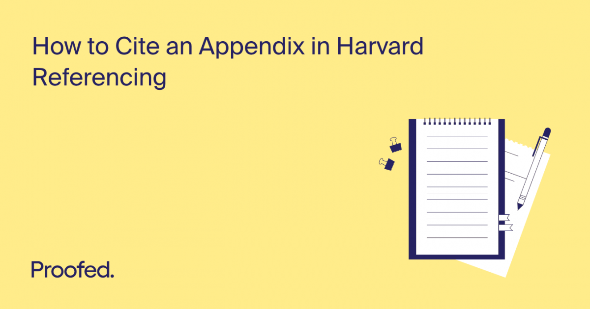 how to add an appendix to an essay harvard referencing