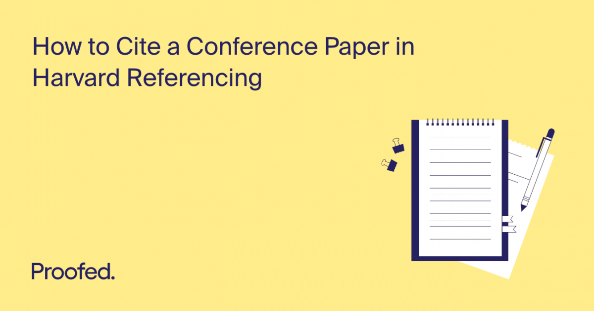 how to cite a conference presentation harvard style