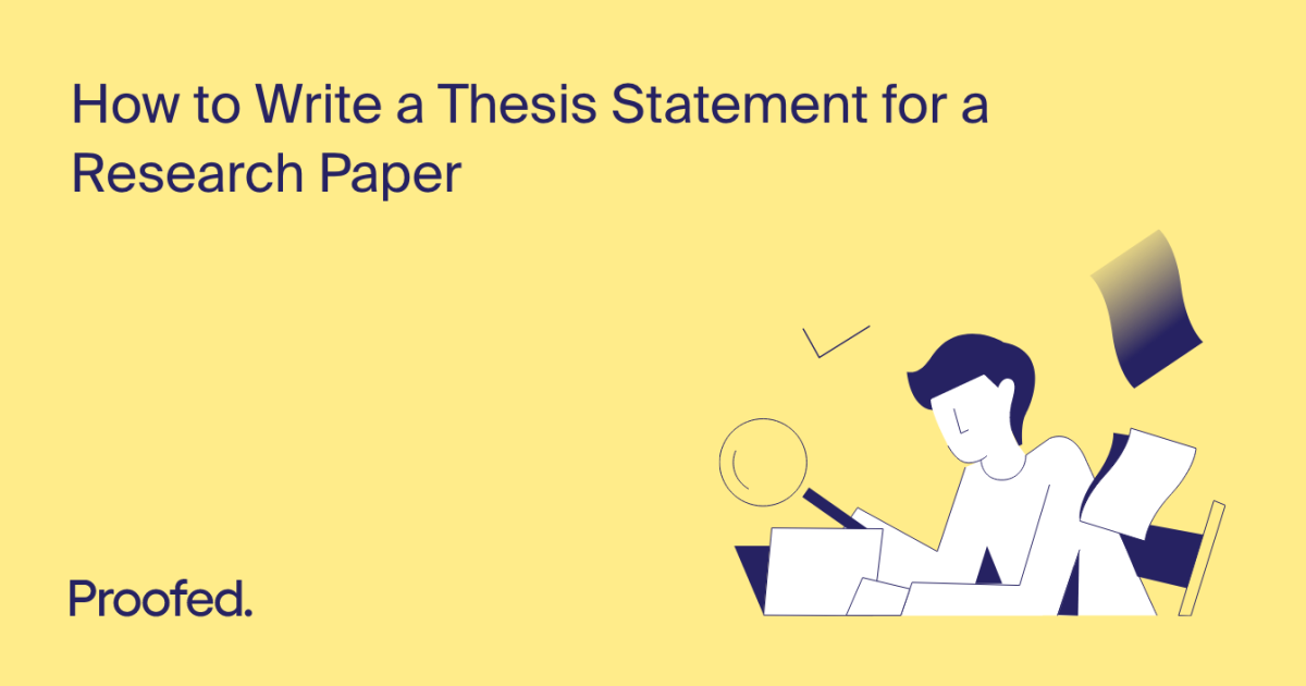 thesis statement for a research report