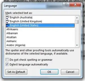 How to Change the Spell Check Language in Microsoft Word