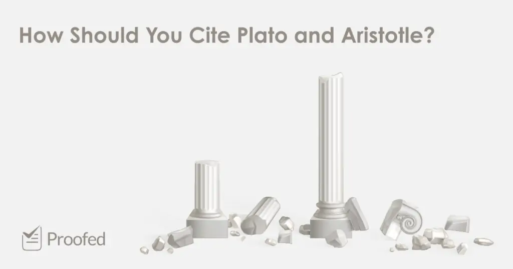 Citing Plato and Aristotle Stephanus and Bekker Numbers