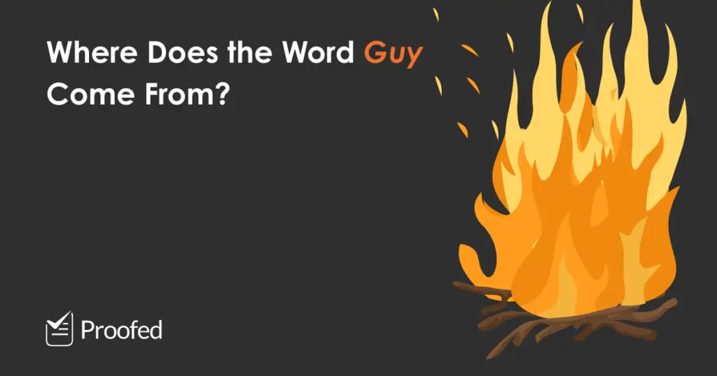 Gunpowder, Treason and Plot The Etymology of Guy