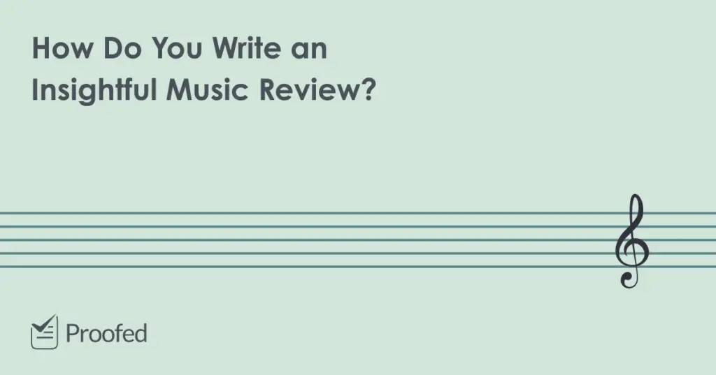 Writing Tips How to Write a Music Review