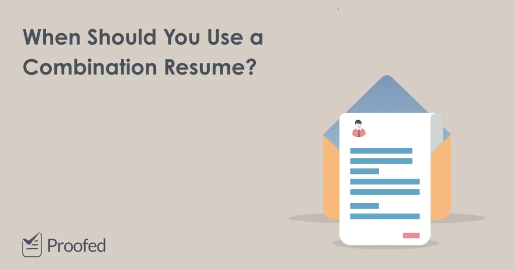 How to Write a Combination Resume or CV