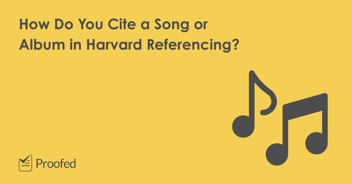How to Cite a Musical Recording in Harvard Referencing