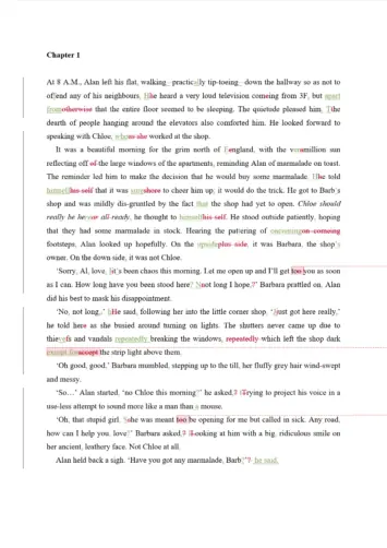 Manuscript Proofreading Example (After Editing)