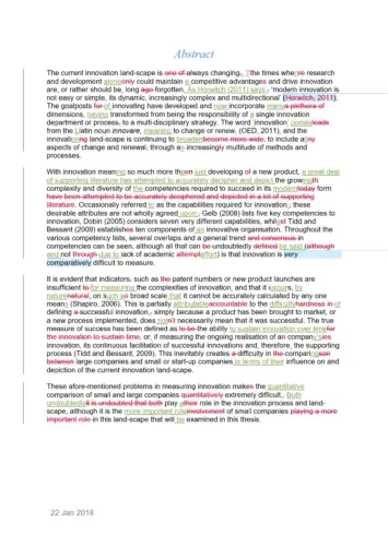 PhD Proofreading Example (After Editing)