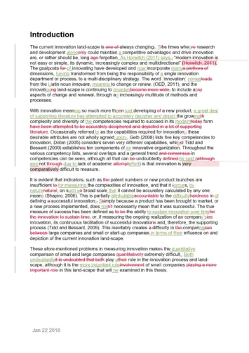 Thesis Proofreading Example (After Editing)