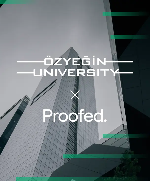Özyeğin University Proofed